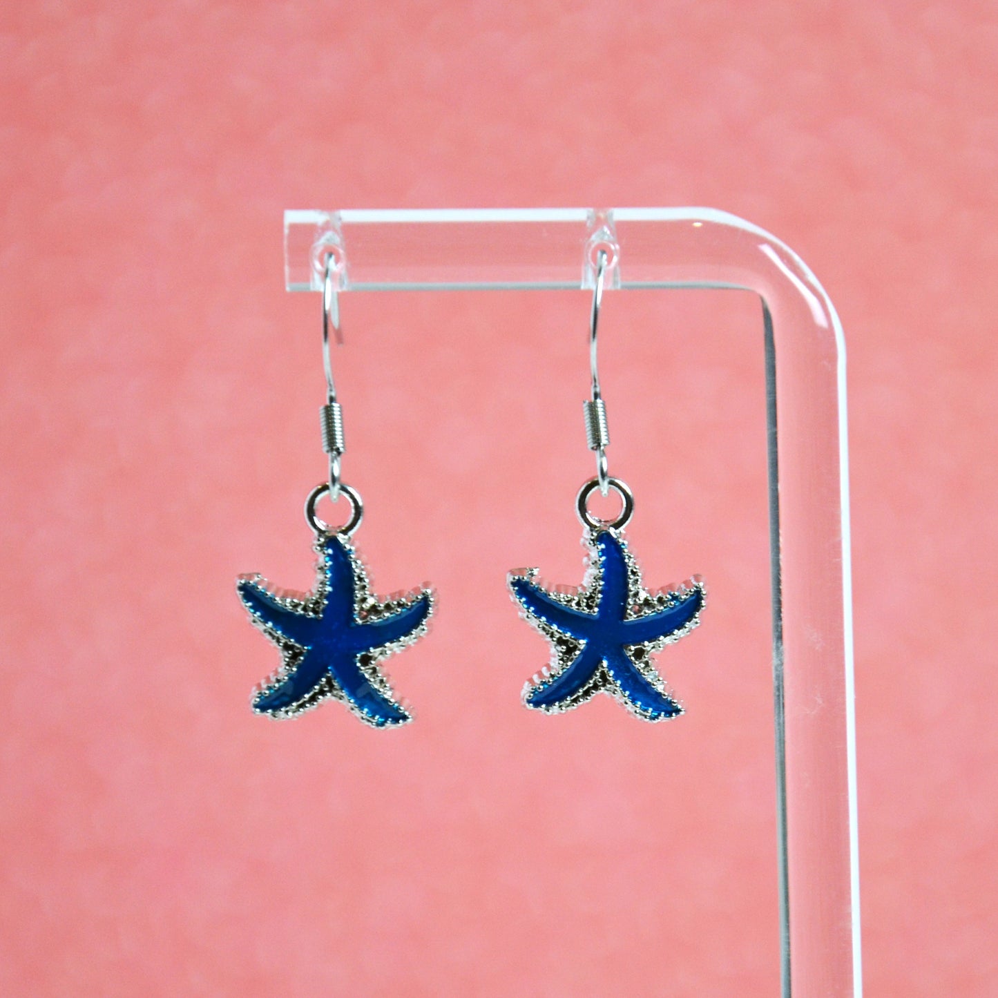 Boucles d'oreilles - étoile de mer océan