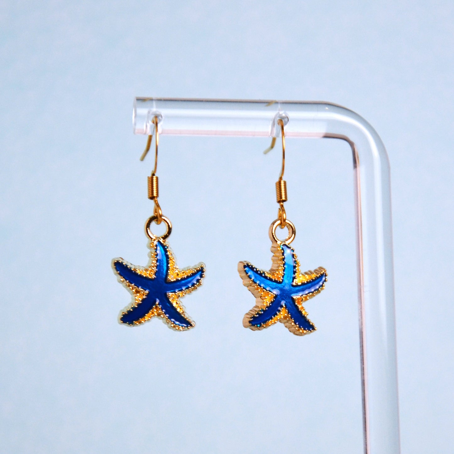 Boucles d'oreilles - étoile de mer océan