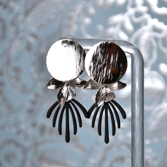 Boucles d’oreilles - Noir Éclat