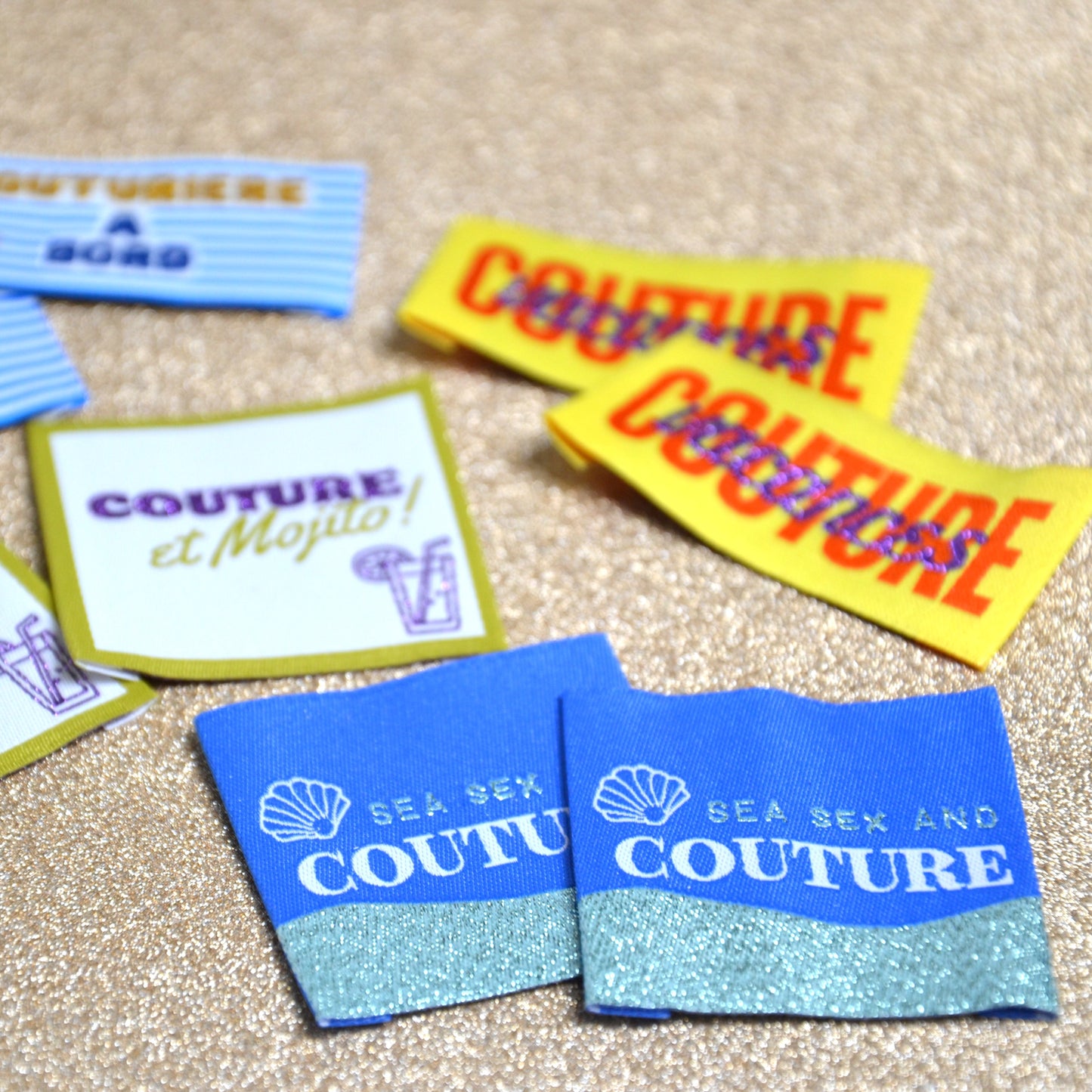 Étiquettes à coudre - Le Kit VACANCES 🤩