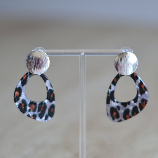 Boucles d'oreilles - Léo vintage Argent