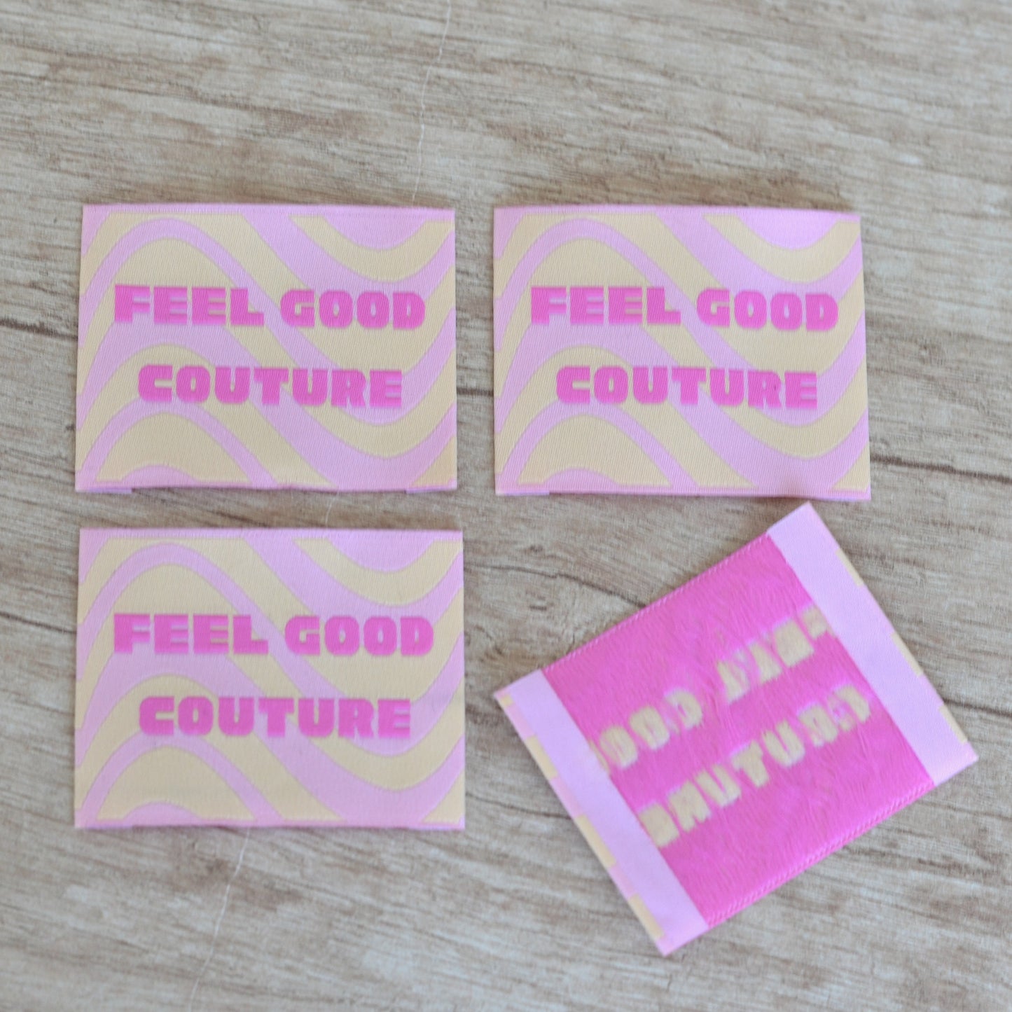 Étiquette tissée à coudre – Feel GOOD couture