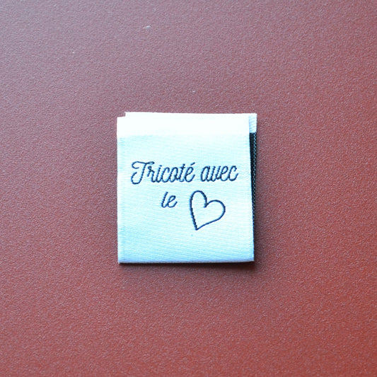 Kit étiquettes - TRICOT FOREVER BLANC