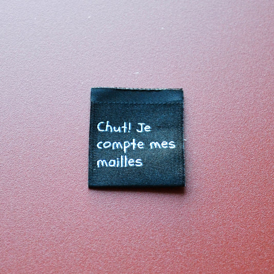 Kit étiquettes - TRICOT FOREVER NOIR