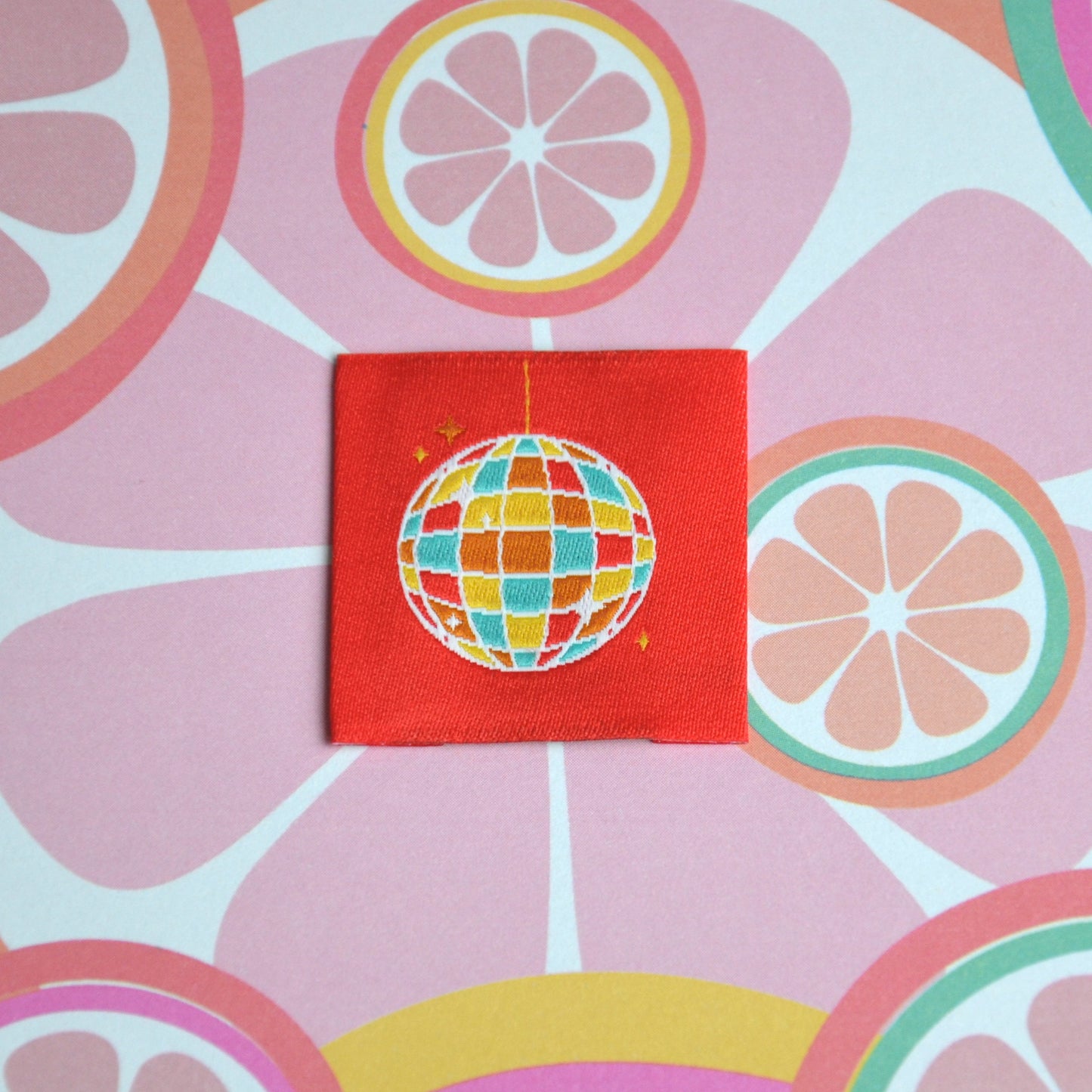 Feel the 70’s – Kit d’étiquettes tissées à coudre