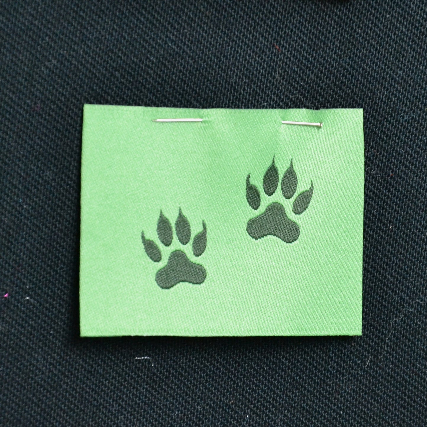 Étiquettes à coudre – Féline Green