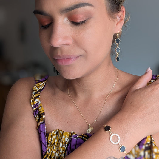 Boucles d'oreilles - Élégance Florale