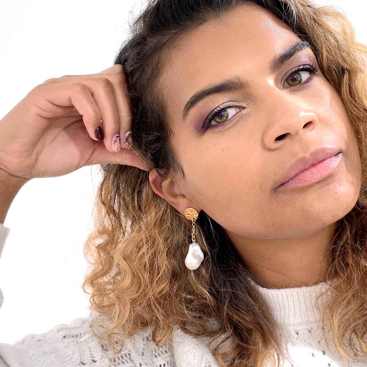 Les boucles d'oreilles