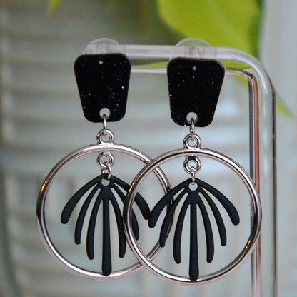 Boucles d'oreilles "Palm Night"