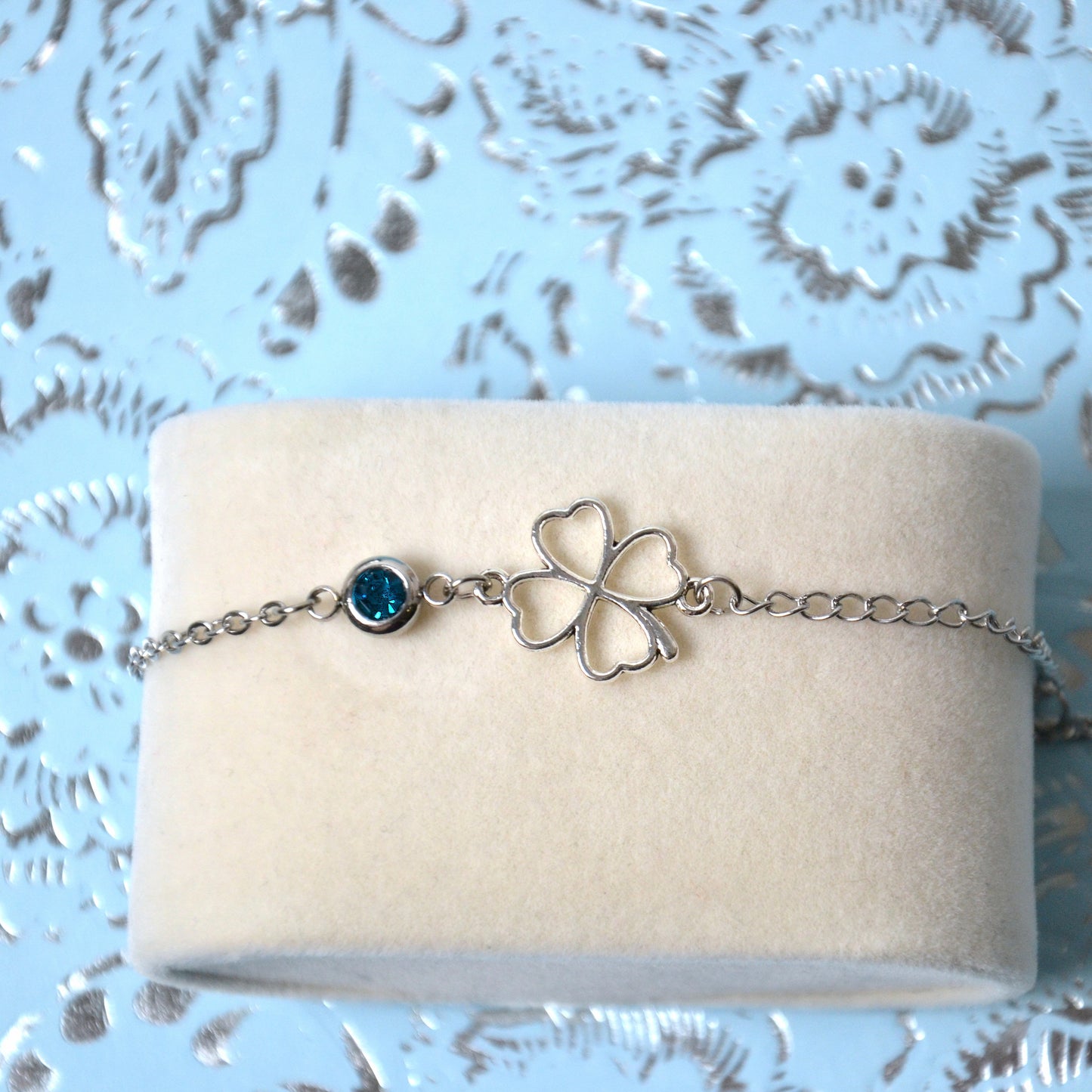 Bracelet Lucky – Acier Inoxydable Argenté 🍀