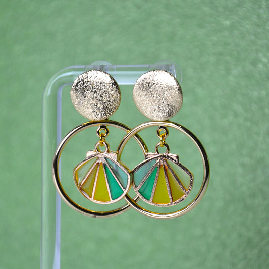 Boucles d’oreilles - Coquillage Tropical