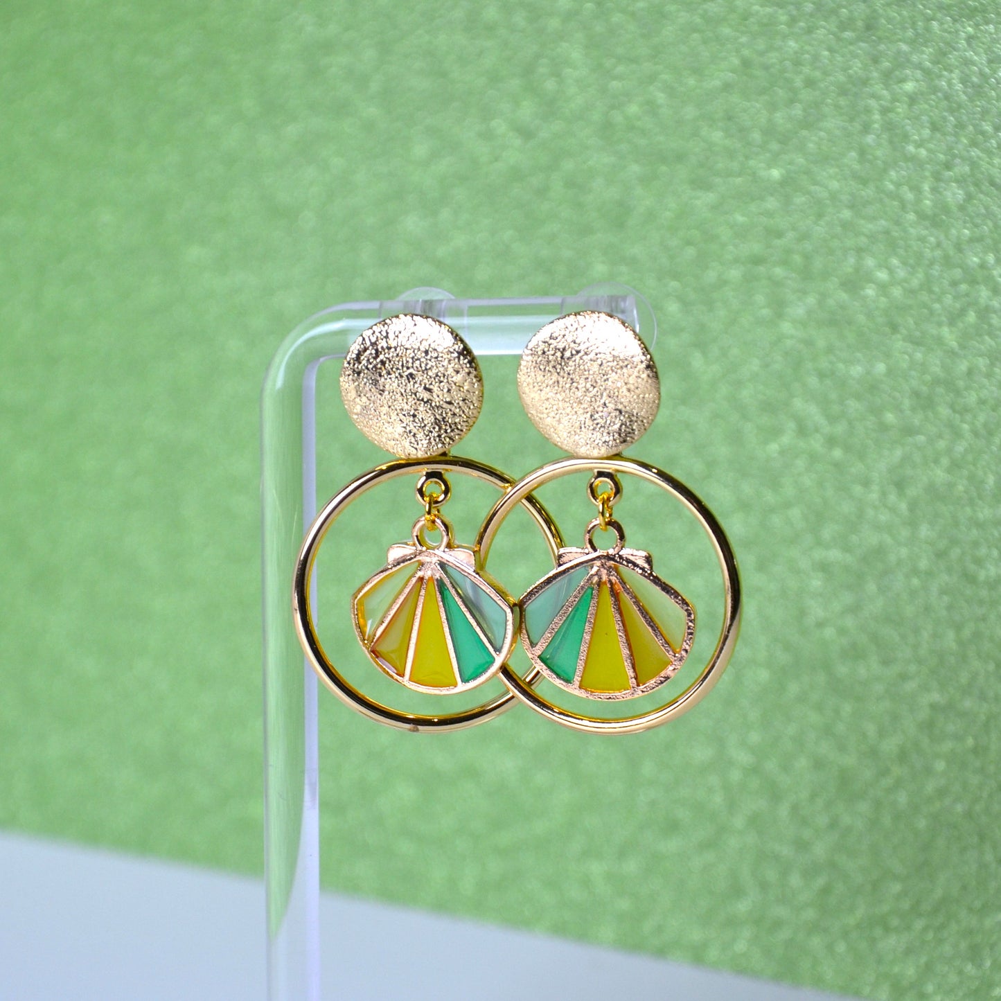 Boucles d’oreilles - Coquillage Tropical