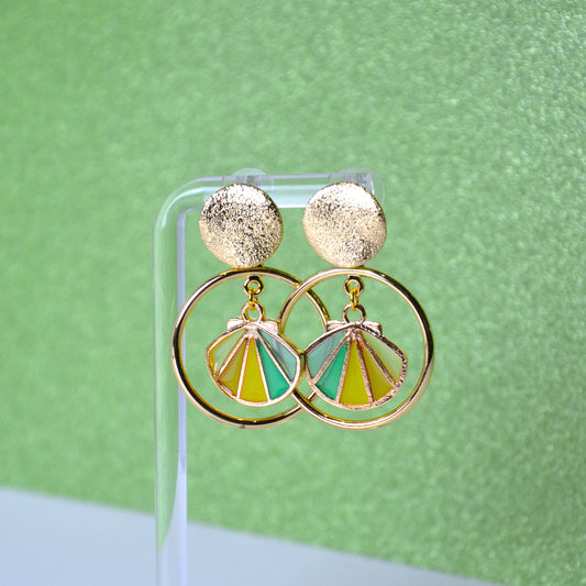 Boucles d’oreilles - Coquillage Tropical