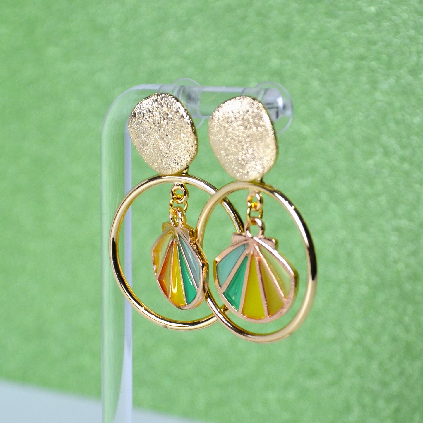 Boucles d’oreilles - Coquillage Tropical