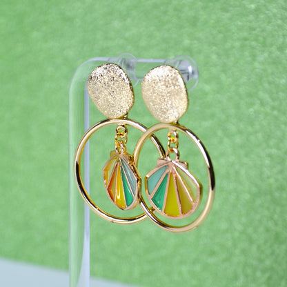 Boucles d’oreilles - Coquillage Tropical