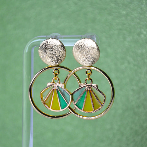 Boucles d’oreilles - Coquillage Tropical