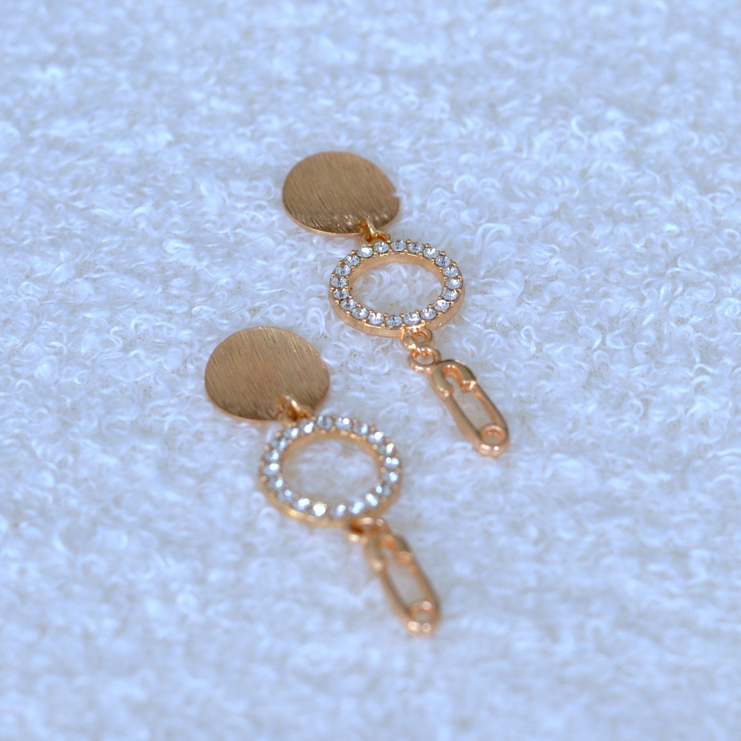 Boucles d’oreilles - Épingle à nourrice