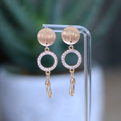 Boucles d’oreilles - Épingle à nourrice