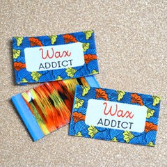 Étiquettes à coudre - WAX addict