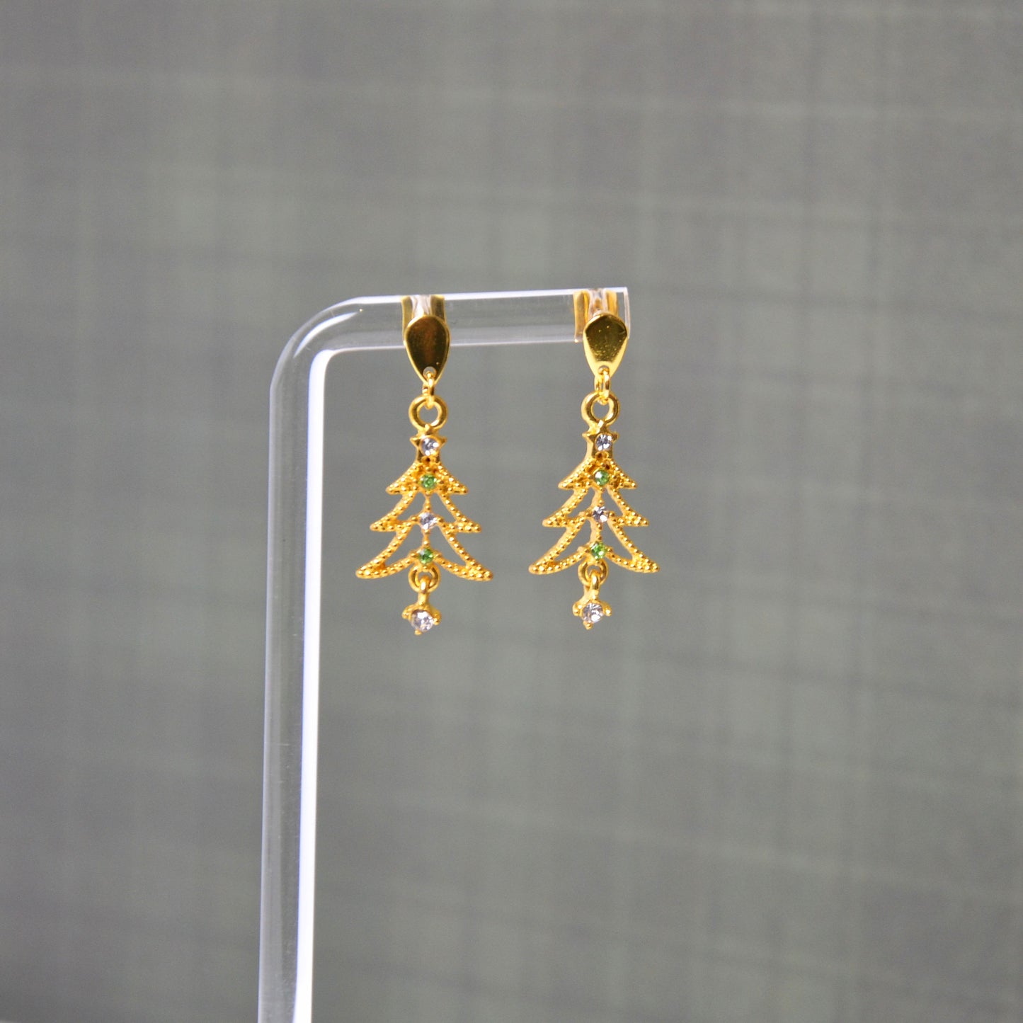 Boucles d'oreilles - Mon beau sapin - or