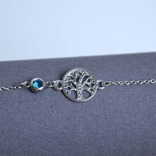 Bracelet Arbre de vie  – Acier Inoxydable Argenté