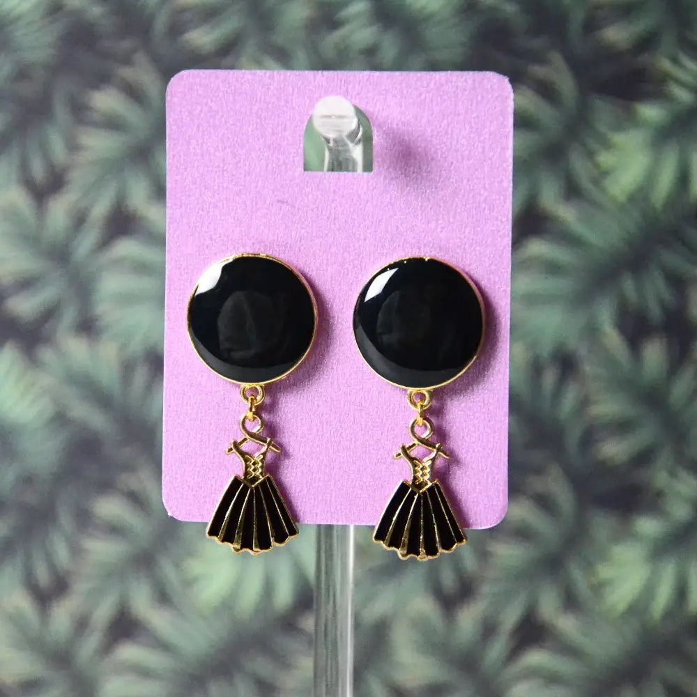 Boucles D’oreilles La Petite Robe Noire