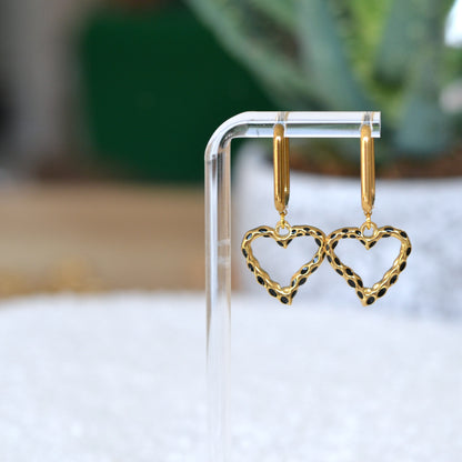 Boucles d’oreilles - Cœur Sauvage
