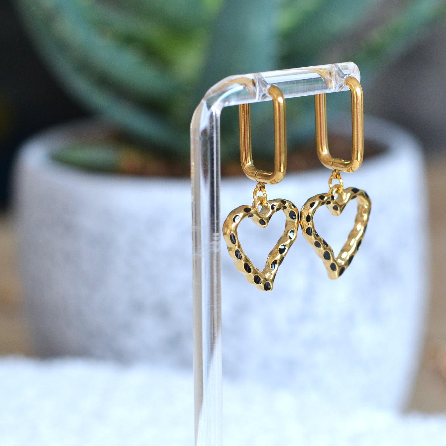 Boucles d’oreilles - Cœur Sauvage