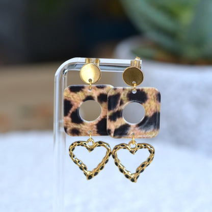 Boucles d’oreilles - Cœur Sauvage Ultra