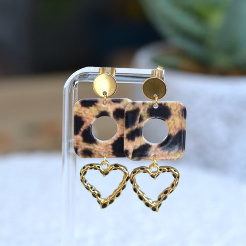 Boucles d’oreilles - Cœur Sauvage Ultra