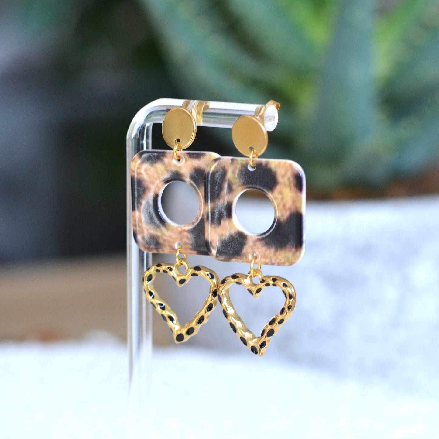 Boucles d’oreilles - Cœur Sauvage Ultra