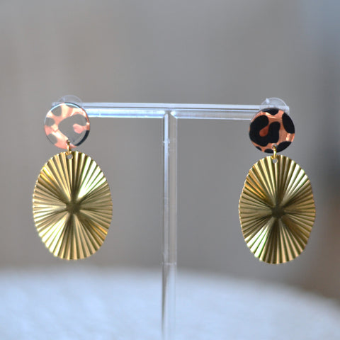 Boucles d’oreilles - Subtile féline