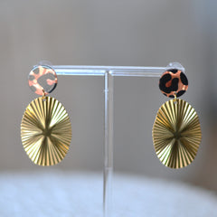 Boucles d’oreilles - Subtile féline