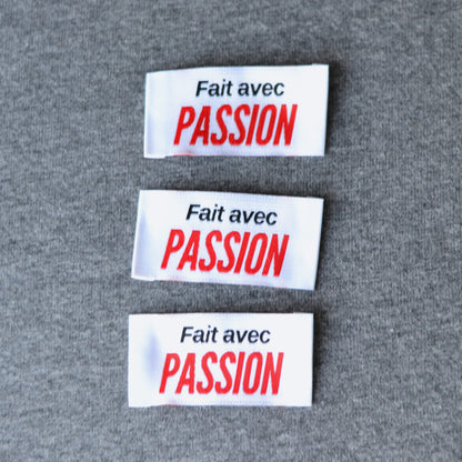 Kit étiquettes - Fait avec PASSION