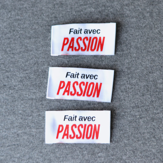 Kit étiquettes - Fait avec PASSION