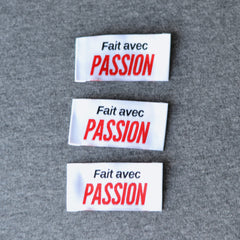 Kit étiquettes - Fait avec PASSION