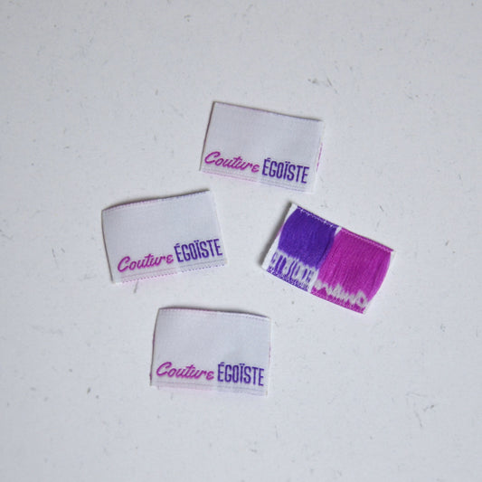 Kit Mini Étiquettes – Couture égoïste