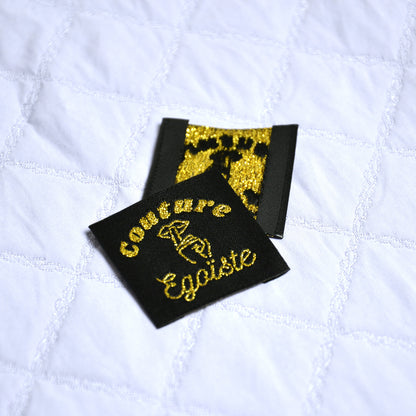 Étiquettes à coudre - “Couture Égoïste” – Doré