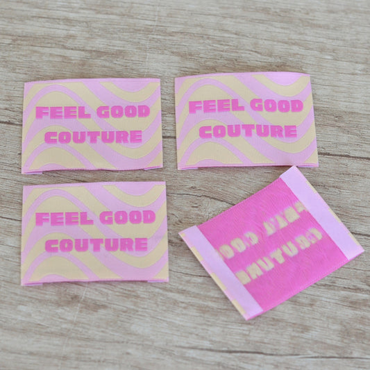Étiquette tissée à coudre –  Feel GOOD couture