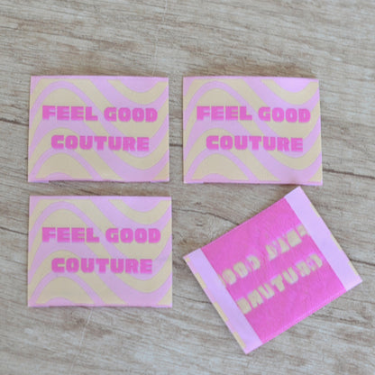 Étiquette tissée à coudre –  Feel GOOD couture