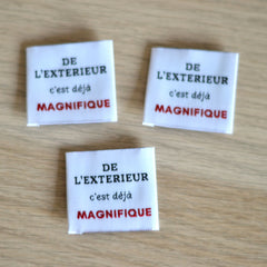 Kit étiquette- De l'extérieur c'est déjà magnifique
