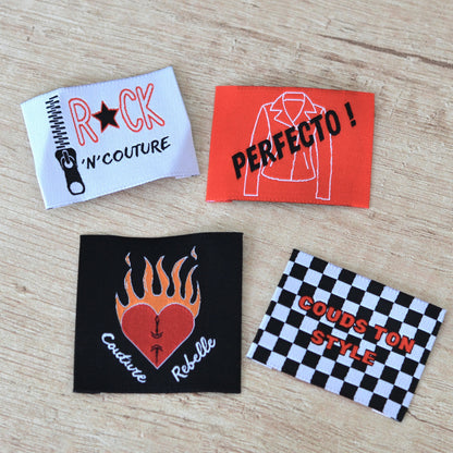 Étiquettes à coudre - Couture Attitude 🔥