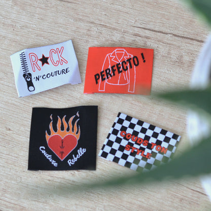 Étiquettes à coudre - Couture Attitude 🔥