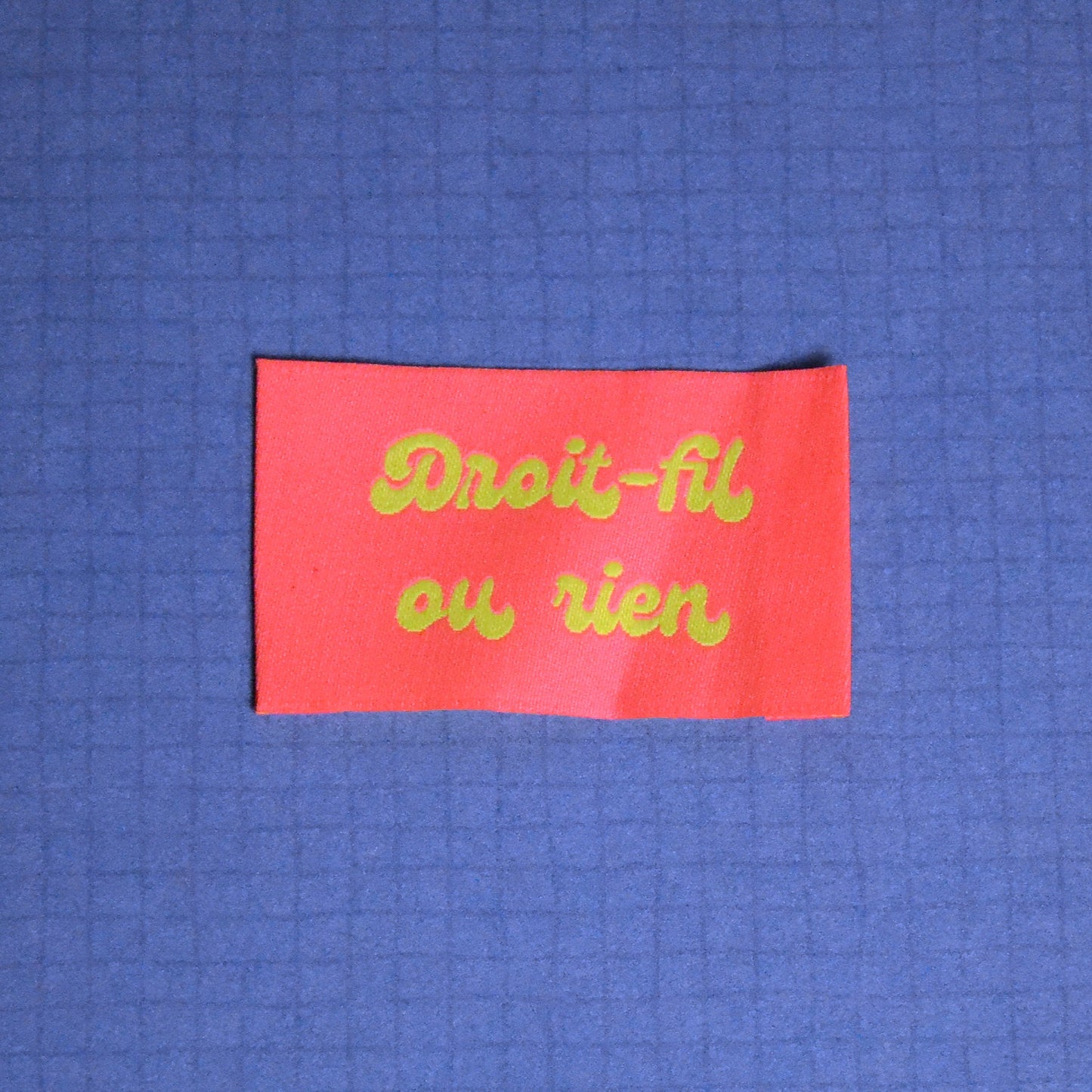 Étiquettes à coudre - "Fluo"