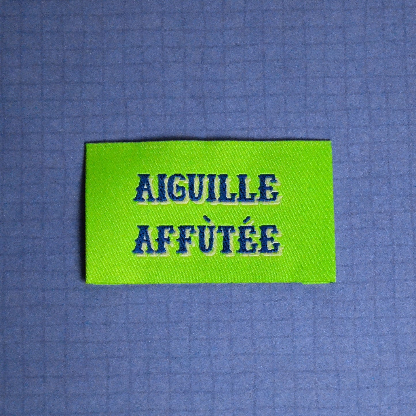 Étiquettes à coudre - "Fluo"
