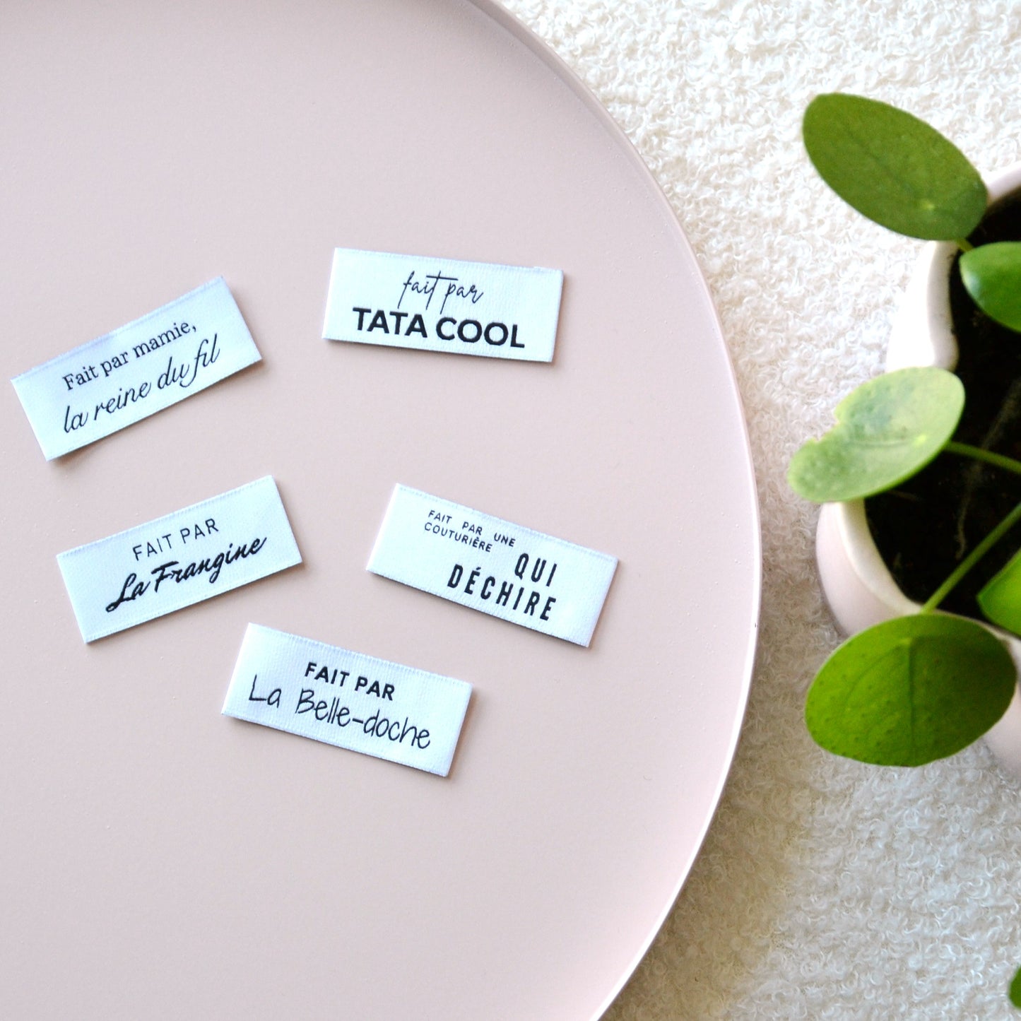 Kit d’étiquettes - FAIT PAR…