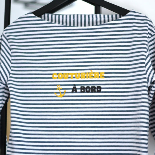 Transferts thermocollants - Couturière à bord