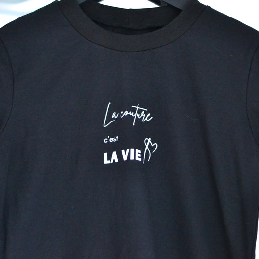 Transferts thermocollants - La couture c'est la vie! blanc