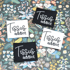 Étiquettes à coudre - Tissus addict