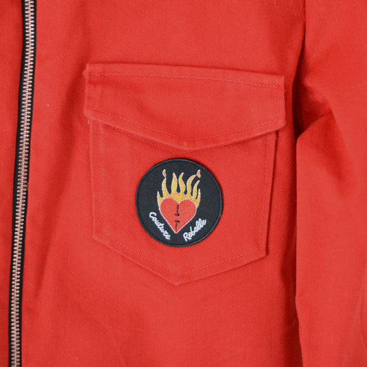 Patch brodé thermocollant - Couture rebelle